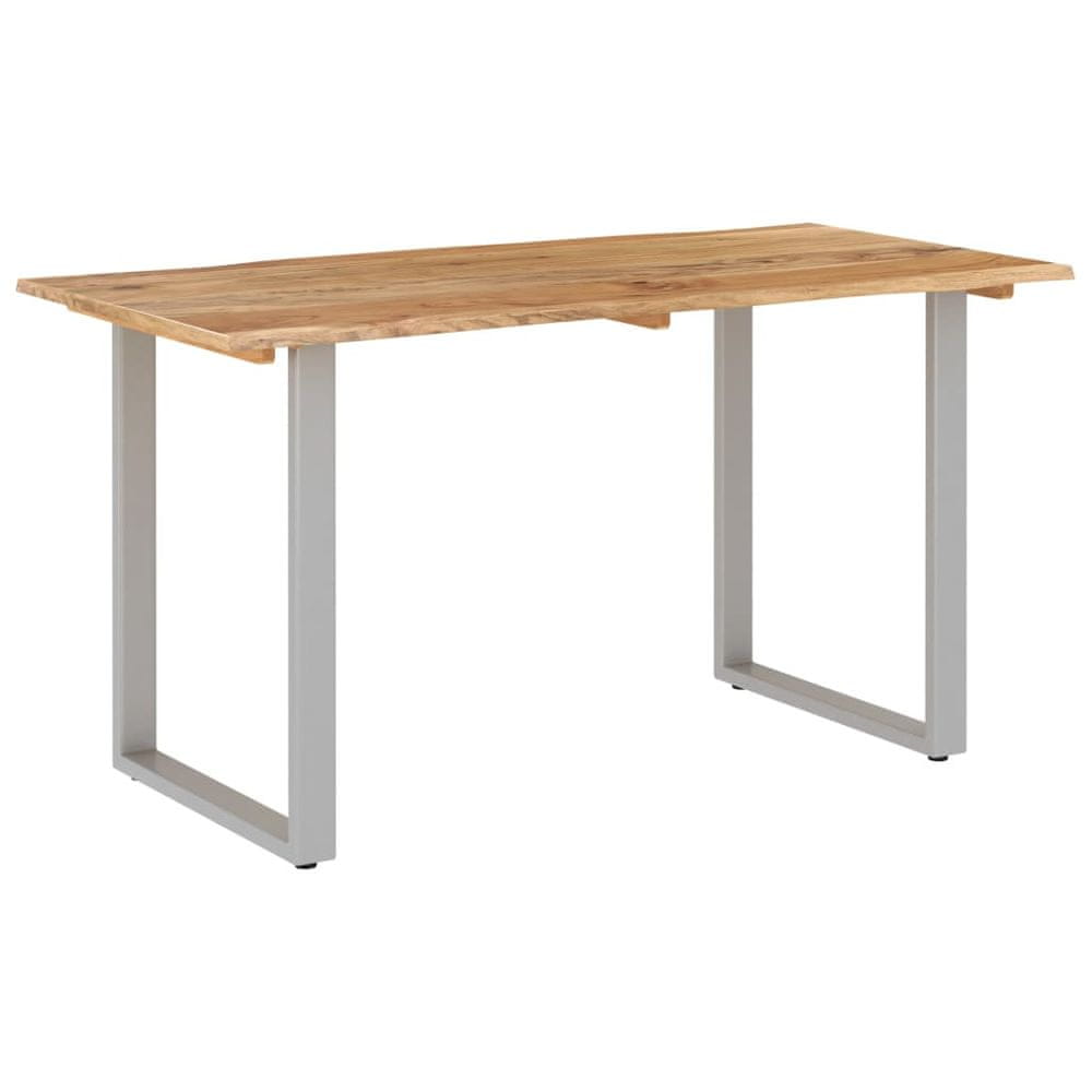Petromila vidaXL Jedálenský stôl 140x70x76 masívne akáciové drevo